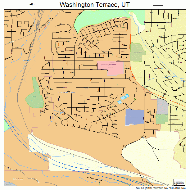 Washington Terrace, UT street map