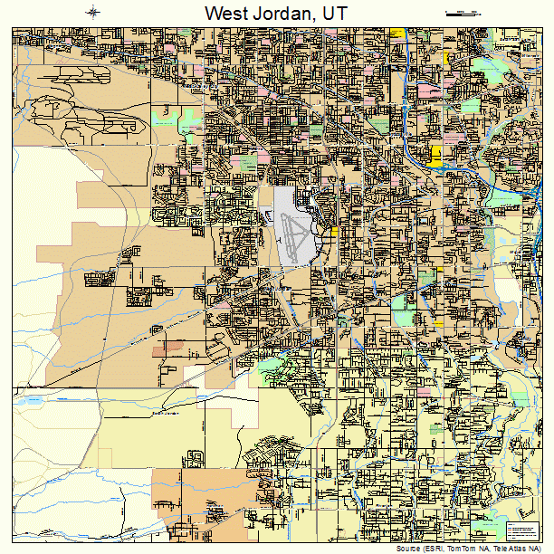 West Jordan, UT street map