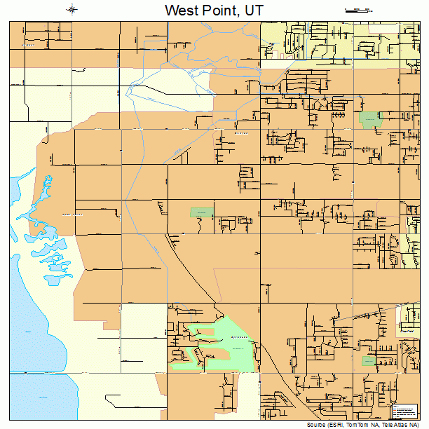 West Point, UT street map