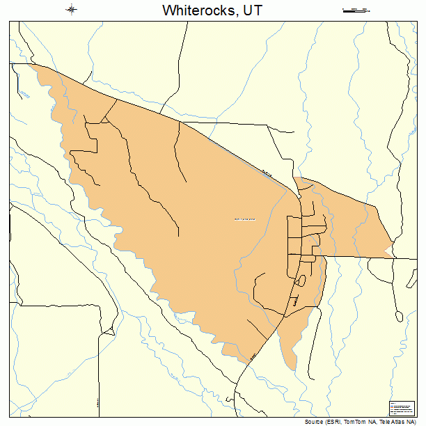 Whiterocks, UT street map