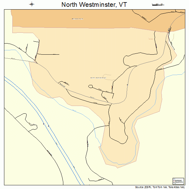 North Westminster, VT street map