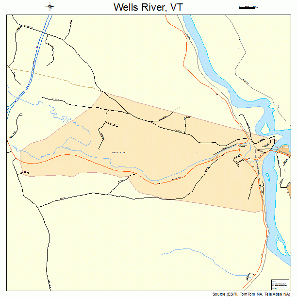 Wells River, VT street map