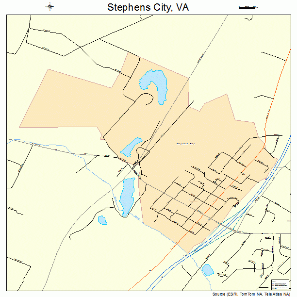 Stephens City, VA street map