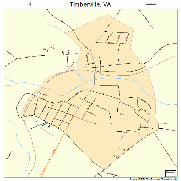 Timberville, VA street map