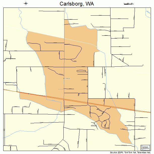 Carlsborg, WA street map