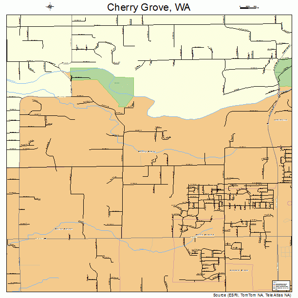 Cherry Grove, WA street map