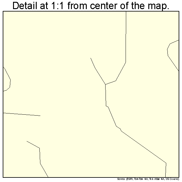 Naselle, Washington road map detail