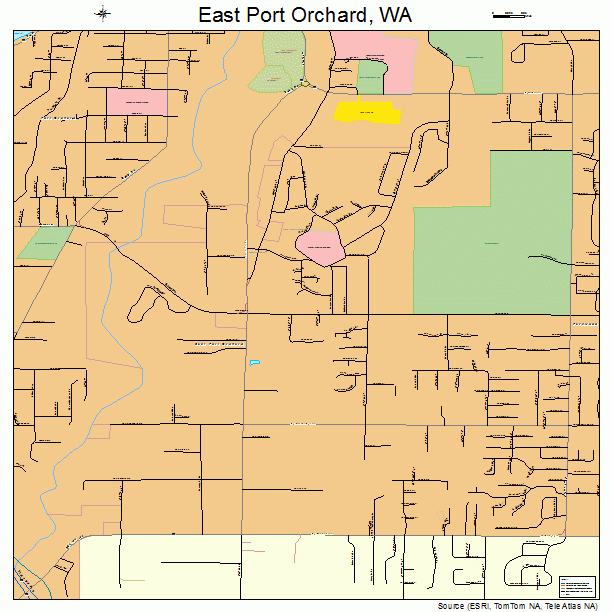 East Port Orchard, WA street map