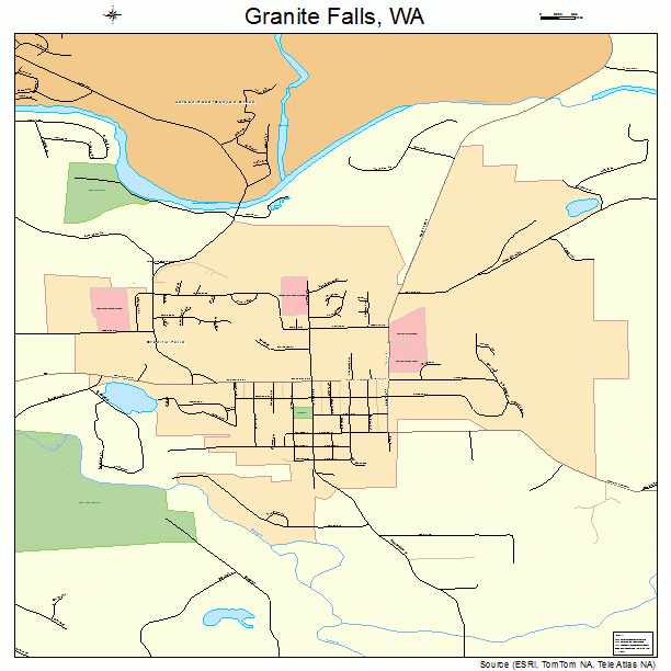 Granite Falls, WA street map