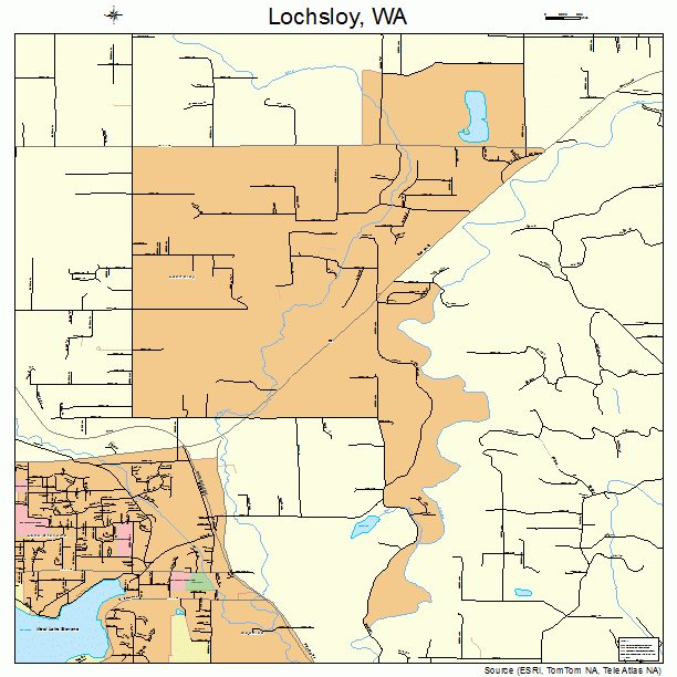 Lochsloy, WA street map