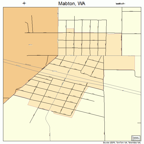Mabton, WA street map