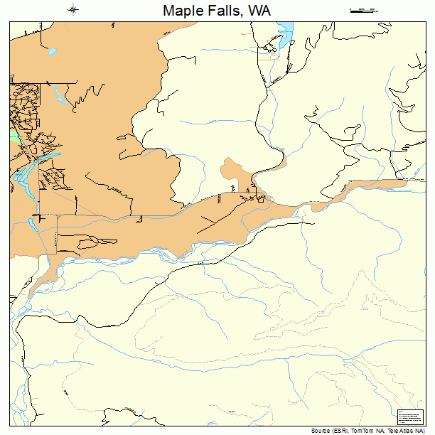 Maple Falls, WA street map