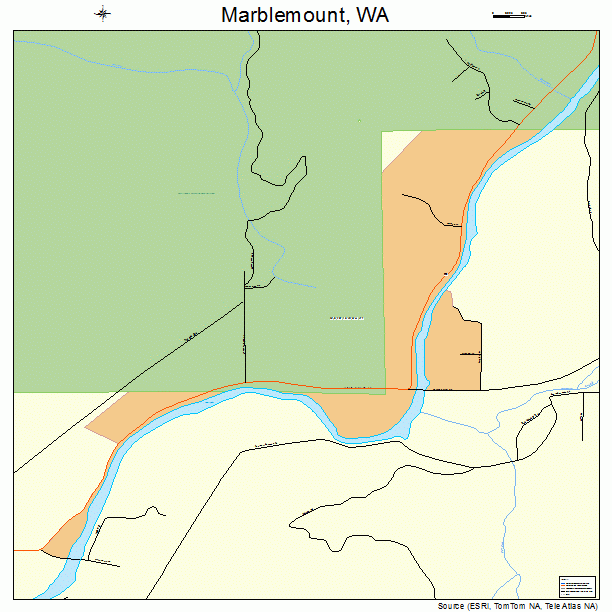 Marblemount, WA street map
