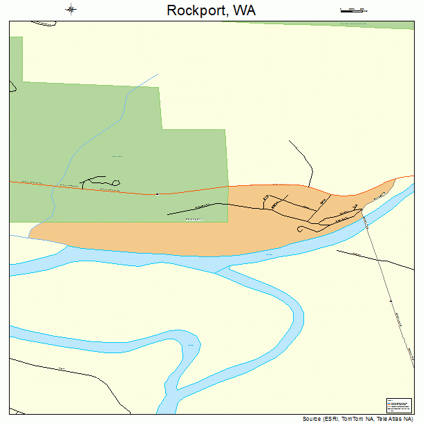 Rockport, WA street map