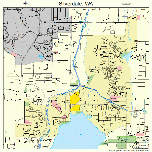 Silverdale, WA street map