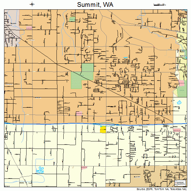 Summit, WA street map