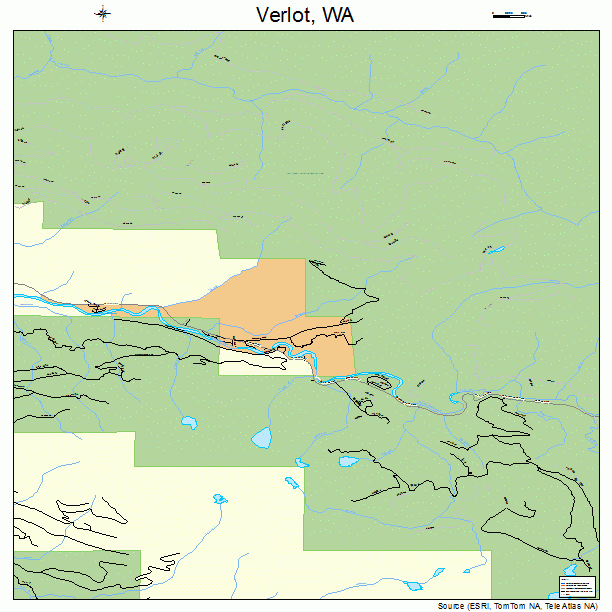 Verlot, WA street map