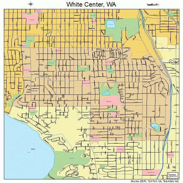 White Center, WA street map