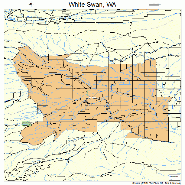 White Swan, WA street map