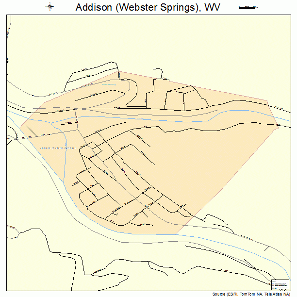 Addison (Webster Springs), WV street map