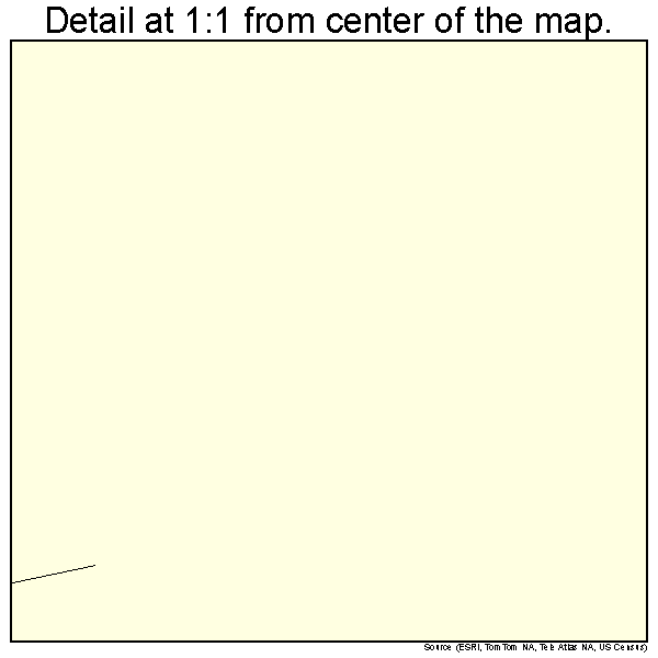 Gary, West Virginia road map detail