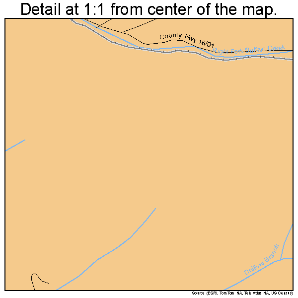 Mallory, West Virginia road map detail