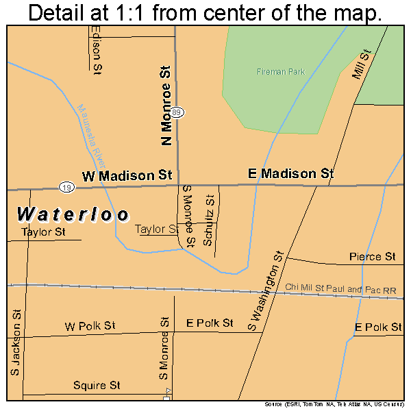 Waterloo Iowa Map Of Streets United States Map