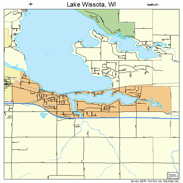 Lake Wissota, WI street map