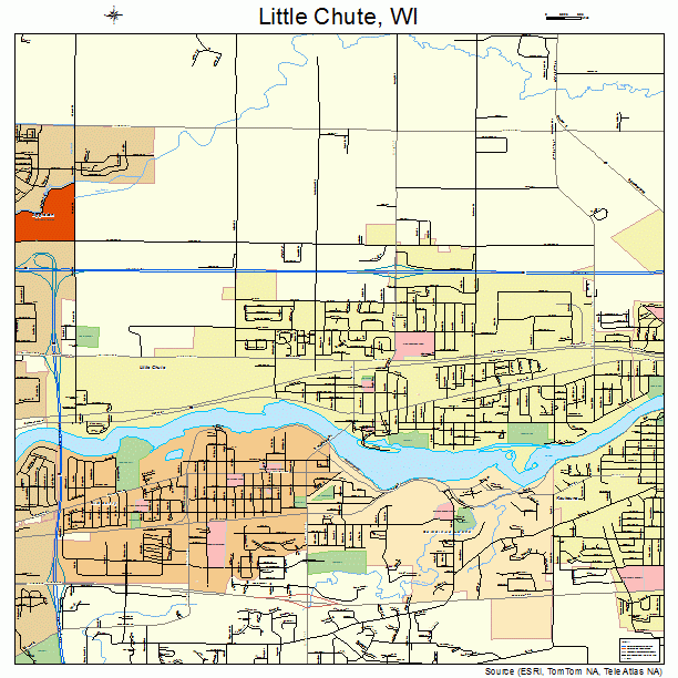 Little Chute, WI street map