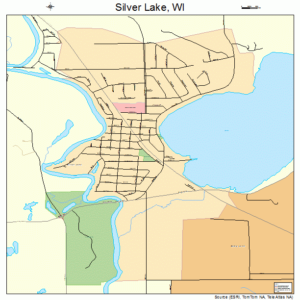 Silver Lake, WI street map
