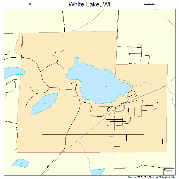 White Lake, WI street map