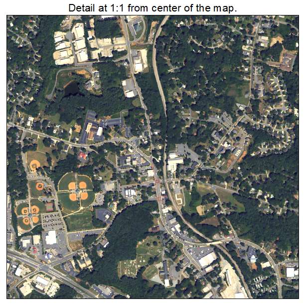 Aerial Photography Map of Kennesaw, GA