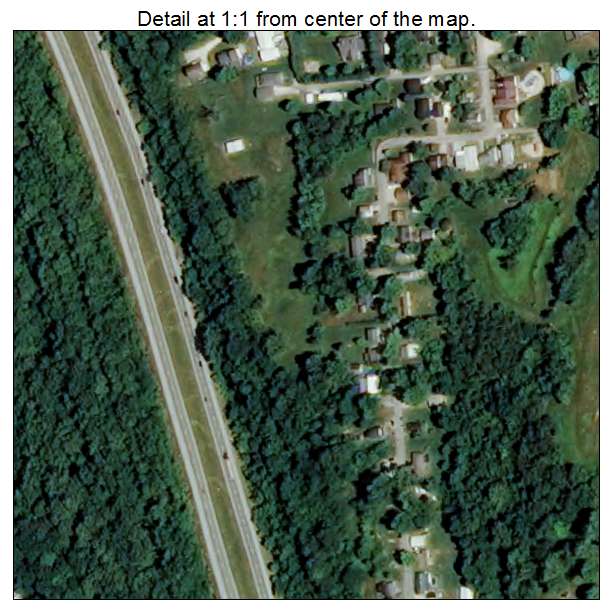 Aerial Photography Map of Oolitic, IN Indiana
