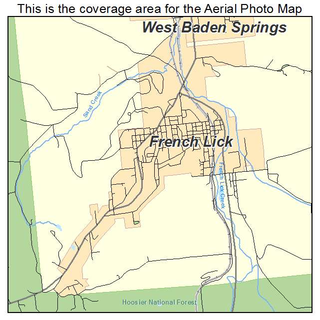 map French indiana lick