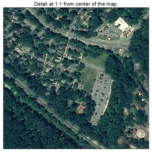 Aerial Photography Map Of Glen Echo MD Maryland