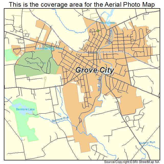 map of grove city pa and surrounding areas Aerial Photography Map Of Grove City Pa Pennsylvania map of grove city pa and surrounding areas