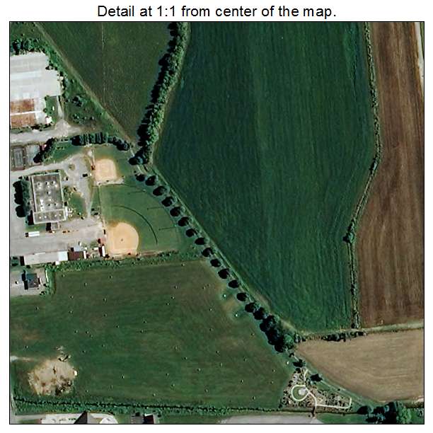Aerial Photography Map of Tellico Plains, TN Tennessee